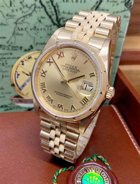 Rolex Datejust Yellow Gold 16248 